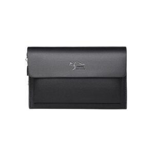 Classy Men's Clutch Purse Card Holder - Anti-theft Leather Brown Wallet For Men