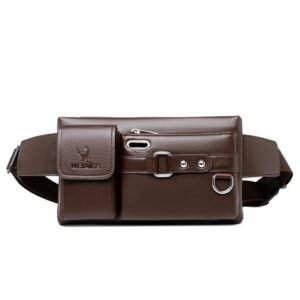 Multifunctional Original Leather Cross-bag/ Waist Bag