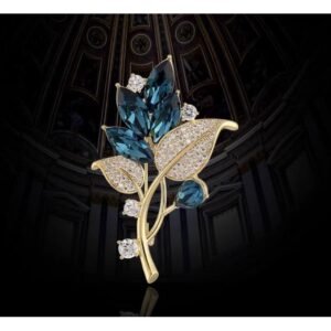 Ladies Rhinestone Brooch Pin - Fancy Broach Bouquet Brooches