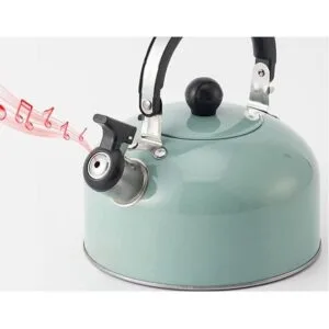 Stove Top Whistling Kettle 3L Stainless Steel Teapot for Kitchen Use