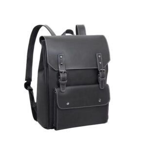 Rugged Quality Backpack Leather Classic Unisex Patterned Leather Bag School Bag Hiking Anti-theft Laptop Bag Casual Lightweight Waterproof Backpack Bags Man Business Office Backpack Large Capacity Travel Bag Backpacks Bags