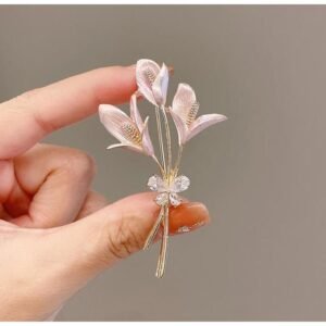 Ladies Rhinestone Brooch Pin - Fancy Broach Bouquet Brooches