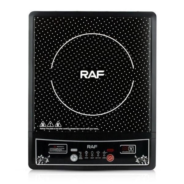 RAF Electric Single Phase Infrared Induction Cooker Digital Led Display Touch Control Multifunction Easy Mode Control And Timer Set Induction Cooker HotPlate Cooker 2000Watts - Image 2