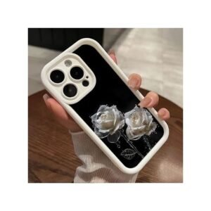 IPhone 14 Promax Flower Soft Silicone Case-Protection Phone Case Cover