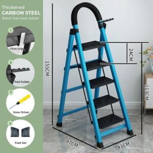 5 Steps Ladder Multipurpose Ladder For Home, Office