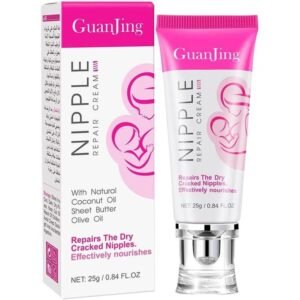 GUANJING Nipple Re pair Cream Coconut Oil for Dry Nipple Reduce Pain 25g