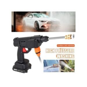 Wireless Rechargeable High Pressure Car Washer - 1 Lithium Battery