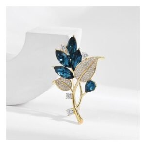Ladies Rhinestone Brooch Pin - Fancy Broach Bouquet Brooches