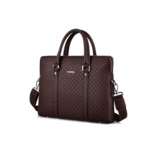Quality Briefcase Bag - Men's Leather Business Briefcase - Office Bags