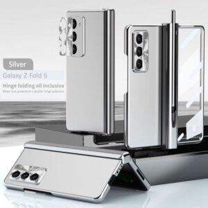 Z Fold 5 5G Magnetic Hinge Protection Case with S Pen Holder and S Pen Replacement