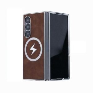 Samsung Galaxy Fold 4 5G Lather Magsafe Pouch - Leather Light Weight Pouch