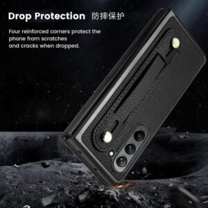 Samsung Galaxy Z Fold 6 Full Protective Pouch Leather Case