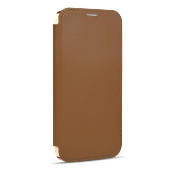 Samsung Case For Samsung Galaxy S24 Ultra Magsafe Slim Fit Flip Protective PU Leather Wallet Case Transparent Case With Card Slots RFID Anti-Theft Case Cover - Image 4