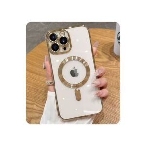IPhone 14 Promax Transparent Case- Magsafe Wireless Charging