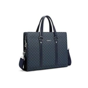 Men's Large Capacity Business Briefcase - Genuine Leather Laptop Bag Briefcase - Office Bag