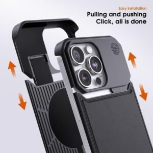 IPhone 16 Pro Max Pure Leather Lightweight Case Frameless Back Cover MAgsafe Pouch Backcover With Fragrance Case