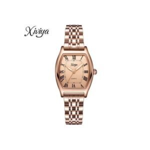 Unique Classy Ladies Leather Wristwatch - Trendy Analogue