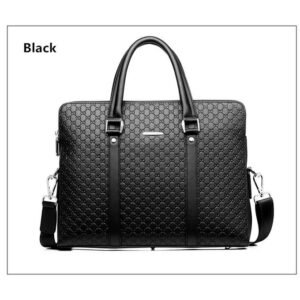 Quality Briefcase Bag - Men's Leather Business Briefcase - Office Bags
