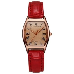 Unique Classy Ladies Leather Wristwatch - Trendy Analogue