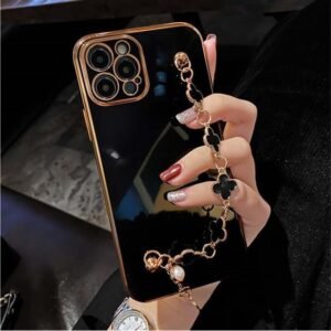 IPhone 13 Pro Max Rubber Protective Case With Bracelet Strap