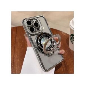 Designer IPhone 16 Pro Max Case - Fashionable Magnetic Pouch