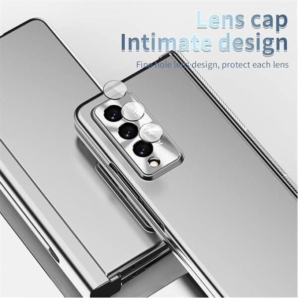 Samsung Galaxy Z Fold 5 Full Cover Case Pen Holder Lens Protector - Image 4