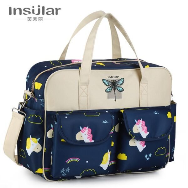 Baby Diaper Multifunction Bag With Pockets For Travel - Image 3