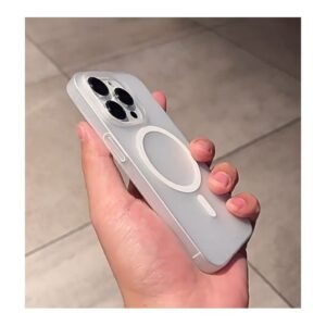 IPhone 12 Promax Transparent Case- Magsafe Wireless Charging
