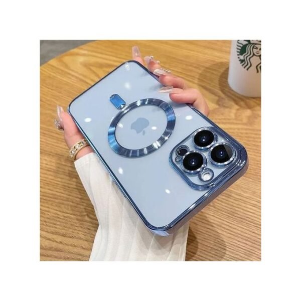 IPhone 14 Promax Transparent Case- Magsafe Wireless Charging - Image 3