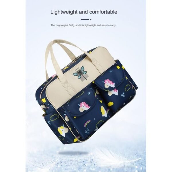 Baby Diaper Multifunction Bag With Pockets For Travel - Image 4